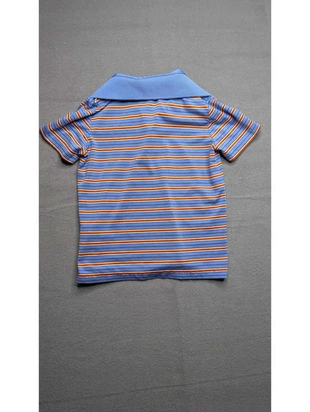 Polo Ralph Lauren Polo Shirt Kids 2T Blue Striped Short Sleeve Pony Logo
